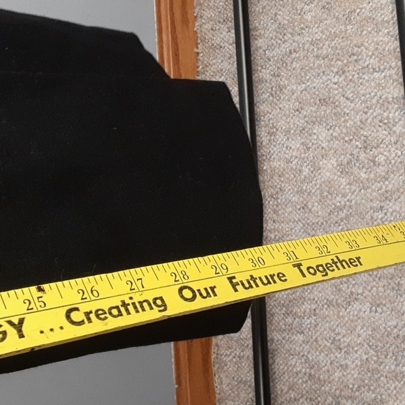 Harve Benard Button Front Wool Wide Leg Trouser Pants - Picture 5 of 10